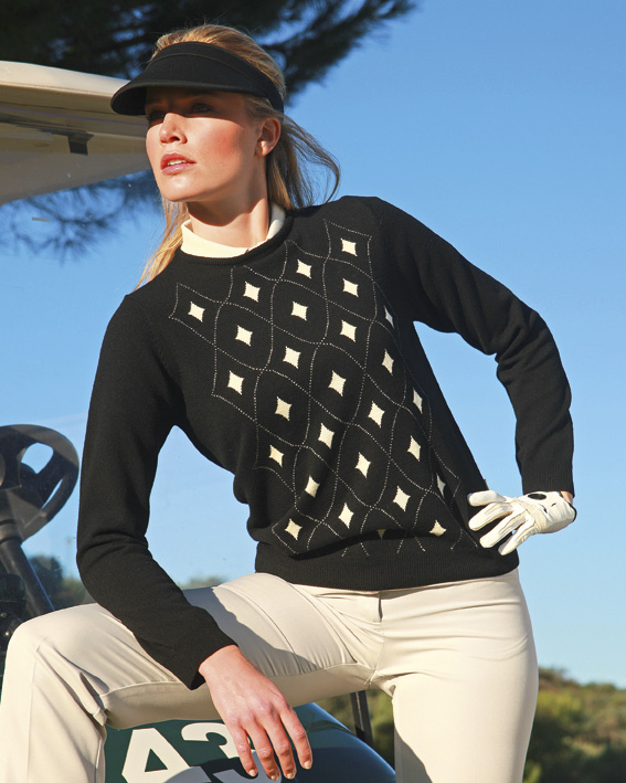 Victoria diamond lightweight jumper
